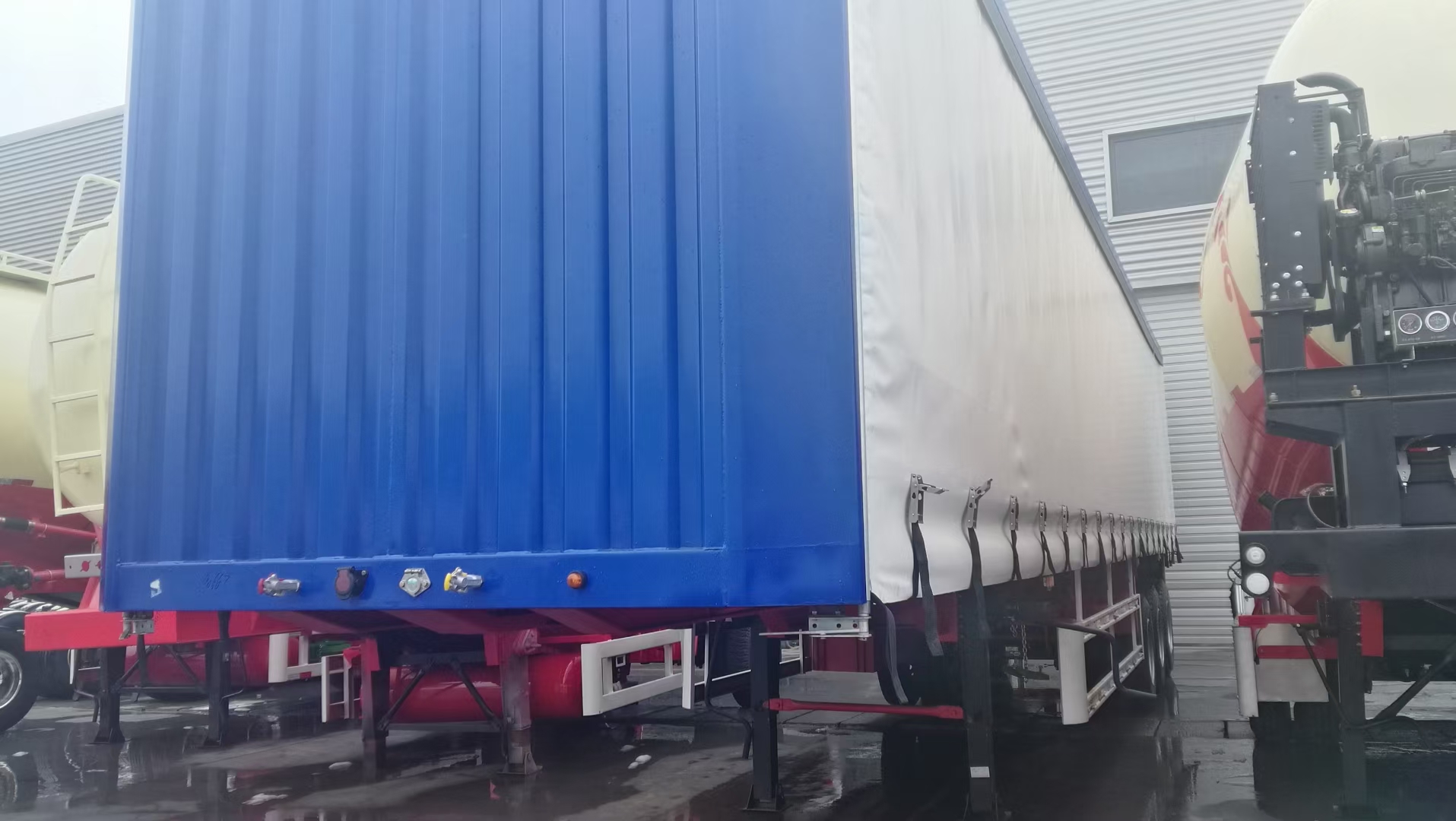 Side Curtain Semi Trailer