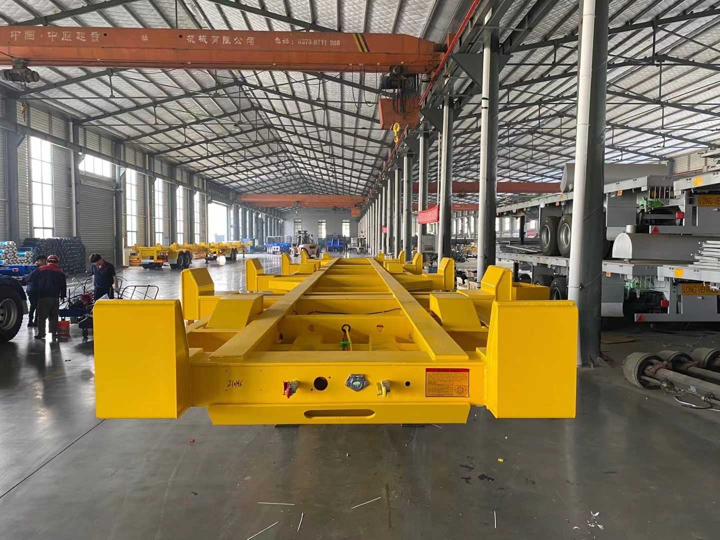2 Axles Bomb Cart Trailer