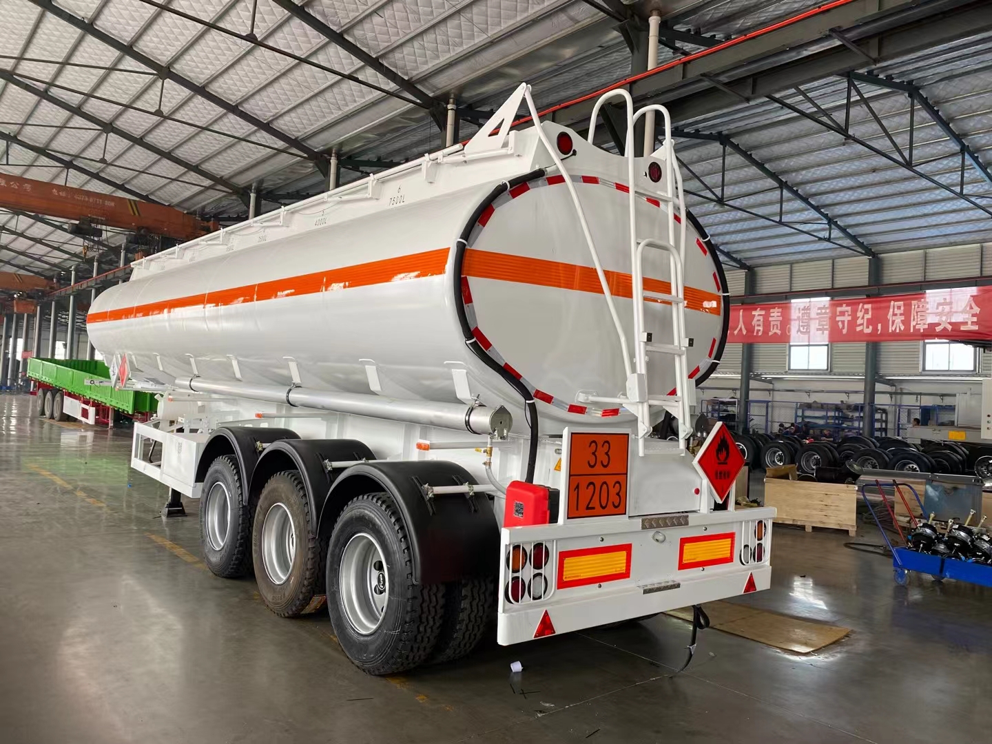 45000 Lts Fuel Tanker Trailer with 6 compartments