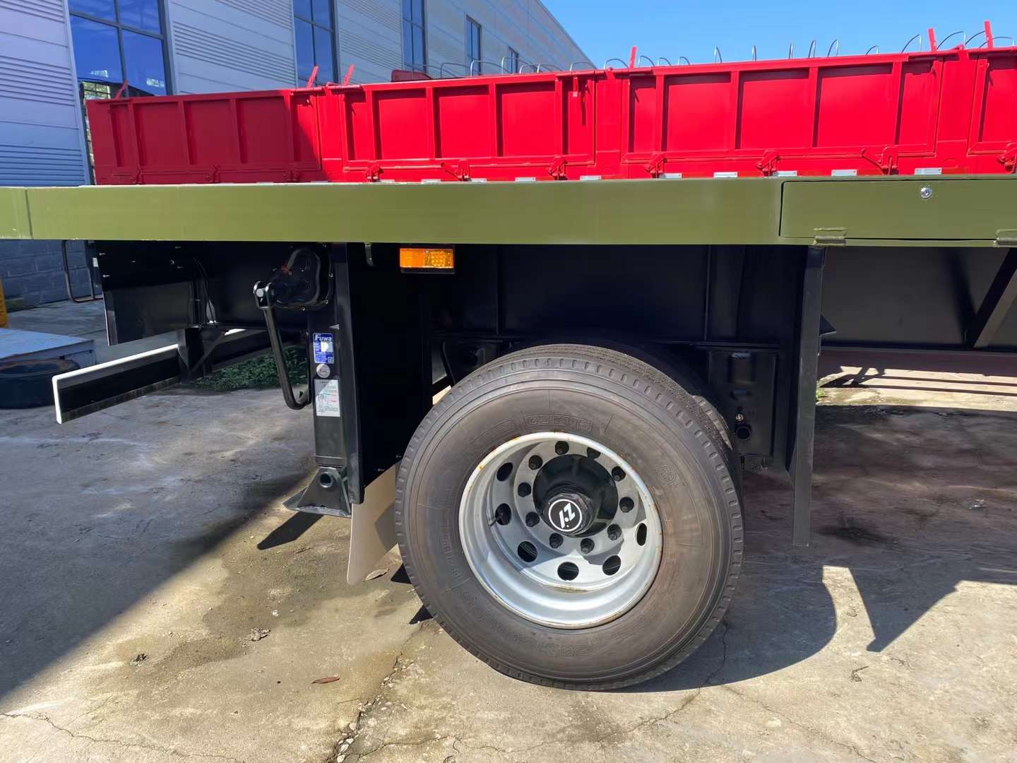 Single Axle Flatbed Trailer