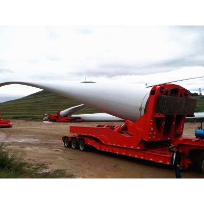 Wind blade trailer